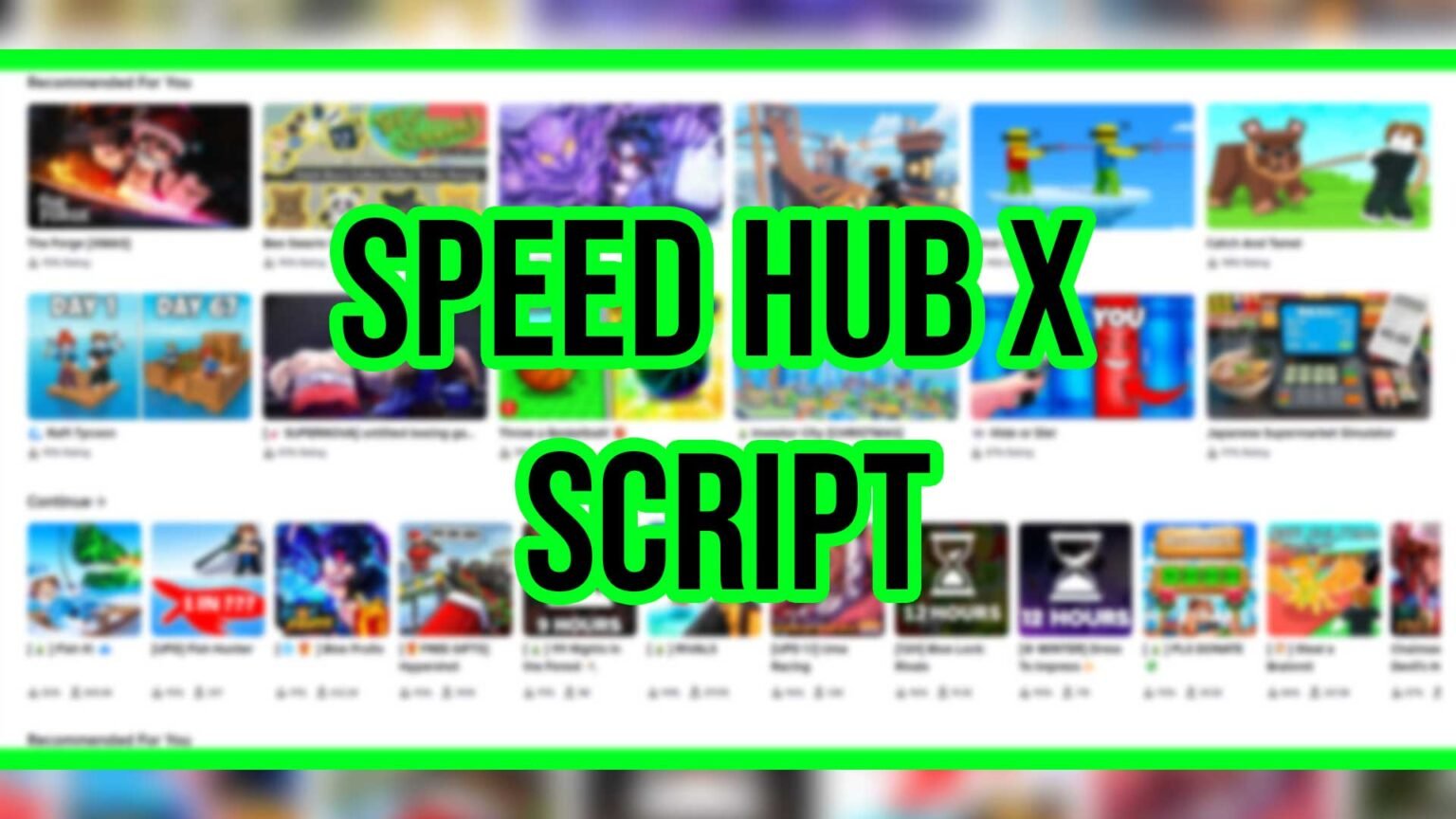 Speed Hub X Script (2026) | Blox Fruits Auto Farm & Mobile Support
