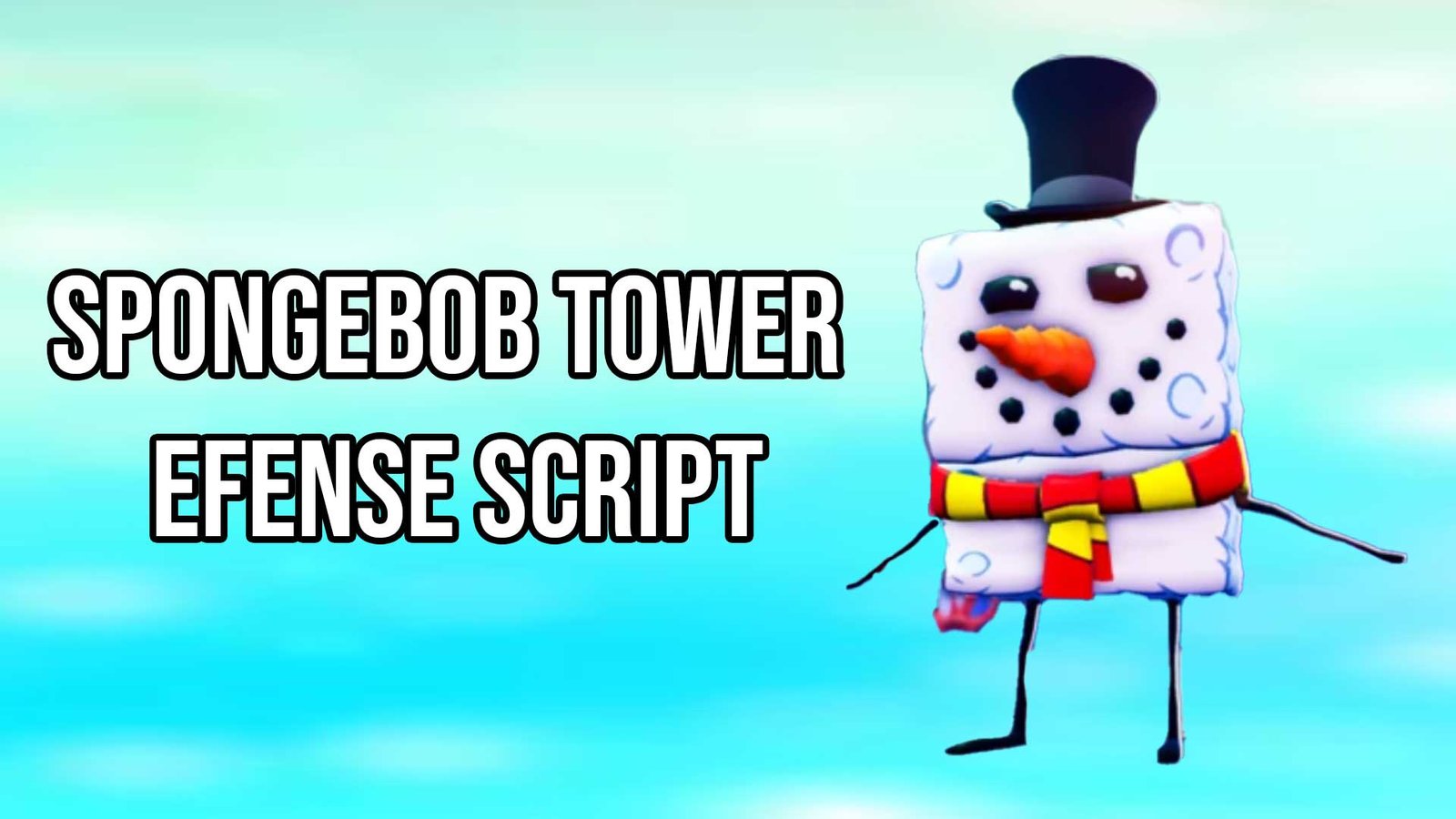 SpongeBob Tower Defense Script